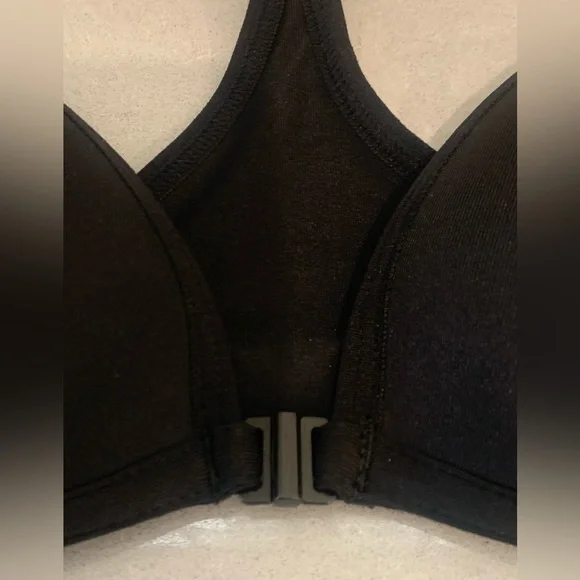 Maidenform ~ Set of 3 Big Girls Bralettes Nude White Black Size 34A - Picture 14 of 16